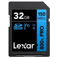 Lexar  Memory Card Professional 800X Pro 32 Gb Sdxc Flash memory class Uhs-I Lsd0800P032G-Bnnng 843367130122
