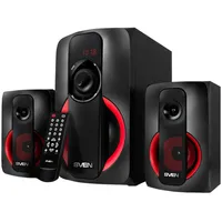 Speakers Sven Ms-304, black 40W, Fm, Usb/Sd, Display, Rc, Bluetooth  Sv-015602 16438162015609
