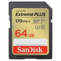 Sandisk Extreme Plus Sdxc 64Gb  Sdsdxw2-064G-Gncin 619659189341