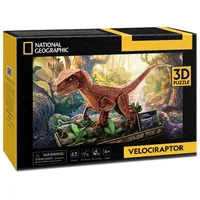 Cubic Fun National Geographic 3D Puzle Velociraptors  Wzcubd0Cgi00534 6944588200534 306-Ds1053