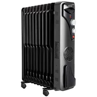 Oil heater with thermo fan Mpm Mug-21 Black  5903151015594 Wlononwcrambn