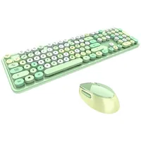 Wireless keyboard  mouse set Mofii Sweet 2.4G Green 034315575214