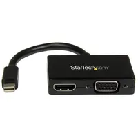 Startech.com Travel A/V Adapter 2-In-1 Mini Displayport to Hdmi or Vga Converter  Mdp2Hdvga 65030859660 Wlononwcrblun