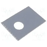 Heat transfer pad silicone Sot32 Thk 0.18Mm 900Mw/Mk 4Kv  Si485