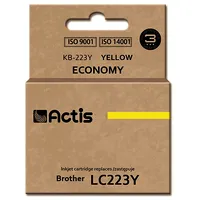 Actis Kb-223Y ink Replacement for Brother Lc223Y Standard 10 ml yellow  5901443108801 Expacsabr0052