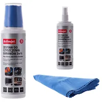 Activejet Aoc-269 Liquid, Screen cleaning kit 2In1 250 ml, 20X20 cm,  cleaner, plastic cleaner and microfiber cloth cm 5901443112129 Arcacjczy0001