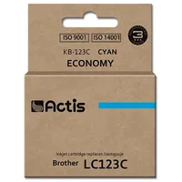 Actis Kb-123C ink Replacement for Brother Lc123C/Lc121C Standard 10 ml cyan  5901443020592 Expacsabr0038