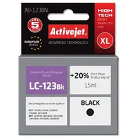 Activejet Ab-123Bn ink Replacement for Brother Lc123Bk/Lc121Bk Supreme 15 ml black  5901443020547 Expacjabr0038