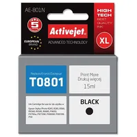 Activejet Ae-801N ink Replacement for Epson T0801 Supreme 15 ml black  5904356293893 Expacjaep0108