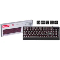 Activejet K-3255 Keyboard Wired Usb Black  5901443120773 Peracjkla0038