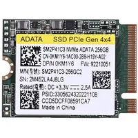 Adata Sm2P41C3-512Gc2 internal solid state drive M.2 256 Gb Pci Express 4.0 Nvme After the tests  6-Sm2P41C39-256Gc23M