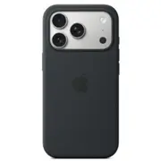 Apple Mgfk4Zm/A Silicone with Magsafe Aizsargapvalks Priekš iPhone 17 Pro / Black  195950664010
