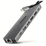 Axagon Usb-C 5Gbps Dual 4K Display 7In1 Hub  Hmc-7Hx2 8595247908681