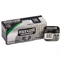 Bat337.Mx1 337 baterijas 1.55V Maxell sudraba-oksīda Sr416Sw iepakojumā 1 gb.  3100000528003