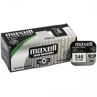 Bat346.Mx1 346 baterijas 1.55V Maxell sudraba-oksīda Sr712Sw iepakojumā 1 gb.  3100000528027