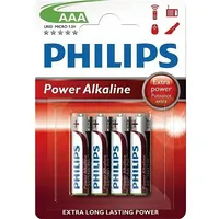 Baterija Philips Aaa 4Gb  6959033840012 3840012