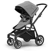 Bērnu rati Thule Sleek Pelēka melanža melnā krāsā 69-11000021  11000021