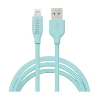Bioio cable Usb - Lightning 1,0 m 2,4A blue  Gsm115198 5900495976345