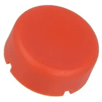 Button round red polyamide Ø17Mm 6425.0101,6425.1101  840.000.071