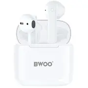 Bwoo wireless Tws earphones Bw94-Wh white  6933654811613
