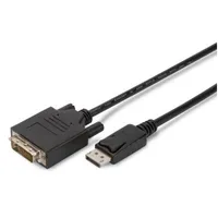 Cable Displayport 1.2 plug,DVI-D 241 plug 2M  Ak-340301-020-S
