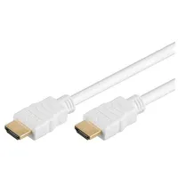 Cable Hdmi 1.4 plug,both sides Len 3M white Core Ccs  Hdmi.he030.030 31894