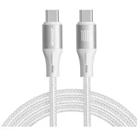 Cable Joyroom Light-Speed Usb-C to Sa25-Cc5 , 100W 1.2M White  white 6941237102683 053768