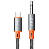 Cable Mcdodo Ca-0890 Lightning to 3.5Mm Aux mini jack, 1.8M Black  4098393325721