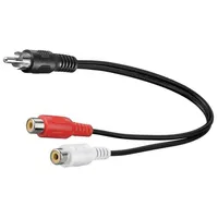Cable Rca socket x2,RCA plug 0.2M  Cable-453 50005