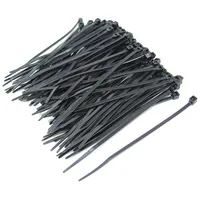 Cable tie L 75Mm W 2.4Mm polyamide 78.5N black Ømax 15Mm  Cv-075B Cv075B