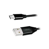 Cable Usb 2.0 A plug,USB B micro plug 0.3M black Pvc  Cu0143