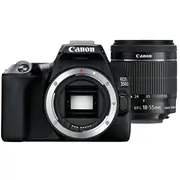 Canon Eos 250DEf-S 18-55Mm Slr Camera Kit 24.1 Mp Cmos 6000 x 4000 pixels Black  250D 4549292132717 Wlononwcrokky