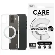 Care by Panzerglass Feature Kickstand Case iPhone 16 Plus 6.7 srebrny silver Magsafe 1327  5715685003899