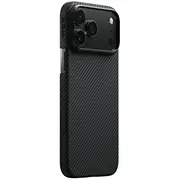 Case Pitaka Ultra-Slim Magsafe for iPhone 17 Pro Max black grey  Ki1701Bpm 0749355418145