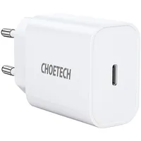 Choetech Usb wall charger Type C Pd 20W white Q5004 V4  Q5004-V4-Eu-Wh 6932112100566