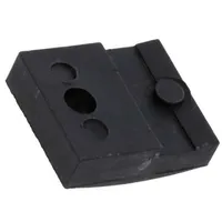 Clamping part for transistors To218 black  Isp218 Isp 218