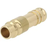 Connector connector pipe 035Bar brass Nw 7,2,Hose 10Mm  K26-Wo10 K26 Wo10
