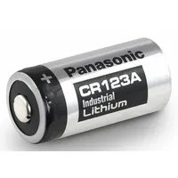 Cr123 baterijas Panasonic Industrial litija iepakojumā 1 gb.  Bat123.Pi1