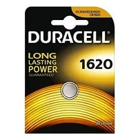 Cr1620 baterijas 3V Duracell litija Dl1620 iepakojumā 1 gb.  Bat1620.D1 5000394030367
