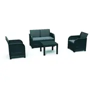 Dārza mēbeļu komplekts Rosalie Set ar galdiņu Classic pelēks  29210753939 8711245150734