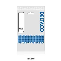 Deltaco U / Utp Cat6 patch cable, 0.5M, 250Mhz, Delta-Certified, Lszh, white Tp-60V  201802080032 734000461371