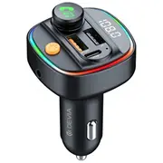 Devia transmitter Fm Smart Bluetooth Mp3 car charger Pd 30W 1X Usb-C 2X Usb 3A black  Bra014311 6942297112513 85256000