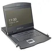 Digitus 19Quot Lcd Kvm Console, 8-Port Vga, Us Keyboard  Ds-72211-2Us 4016032449867 Nuasstr00000007