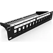 Digitus Modular Patch Panel, 12-Port  Dn-91420 4016032280804