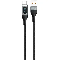Dudao Usb cable - Type C fast charging Pd 66W black L7Max  6973687243678