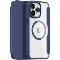 Dux Ducis Skin X Pro Magnetic Flip Magsafe Case iPhone 15 Max - Blue  Apple 6934913025277