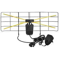 Dvb-T istabas tīkla antena ar regulējamu barošanas avotu.  Lx0799/P Reg 5902270752571