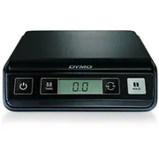 Dymo elektronische Briefwaage M2, Tragkraft 2 kg, schwarz Wiegefläche 150 x mm, Lcd-Anzeige, Tara- und Halte- S0928990  3501170928998 522382