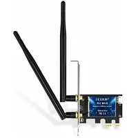 Edup Ep-9651 Wi-Fi 6E Pcie Tīkla karte / Ax3000 Intel Ax210 Bluetooth 5.2  6955690006693