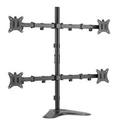 Equip 650127 monitora stiprinājums un statīvs 81,3 cm 32Quot Galds Melns  4015867228241 408112